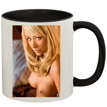 Sara Jean Underwood 11oz Colored Inner & Handle Mug