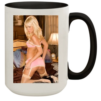 Sara Jean Underwood 15oz Colored Inner & Handle Mug