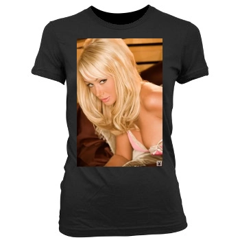 Sara Jean Underwood Women's Junior Cut Crewneck T-Shirt