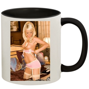 Sara Jean Underwood 11oz Colored Inner & Handle Mug