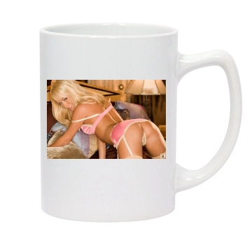 Sara Jean Underwood 14oz White Statesman Mug