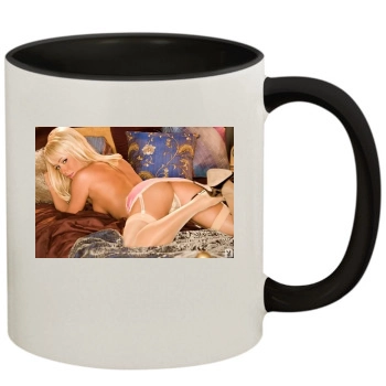 Sara Jean Underwood 11oz Colored Inner & Handle Mug