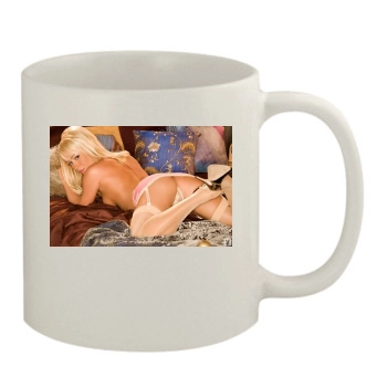 Sara Jean Underwood 11oz White Mug