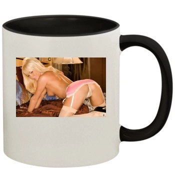 Sara Jean Underwood 11oz Colored Inner & Handle Mug