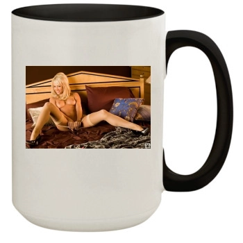 Sara Jean Underwood 15oz Colored Inner & Handle Mug