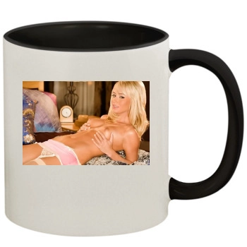 Sara Jean Underwood 11oz Colored Inner & Handle Mug