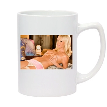 Sara Jean Underwood 14oz White Statesman Mug