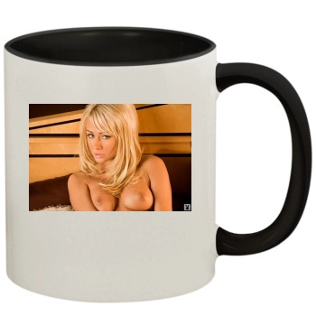 Sara Jean Underwood 11oz Colored Inner & Handle Mug