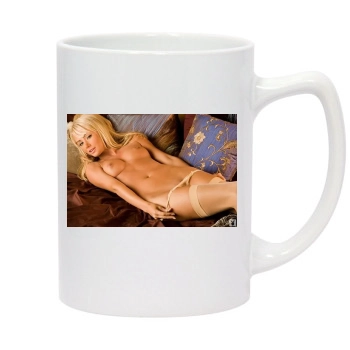 Sara Jean Underwood 14oz White Statesman Mug