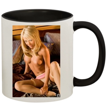 Sara Jean Underwood 11oz Colored Inner & Handle Mug