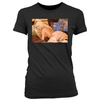 Sara Jean Underwood Women's Junior Cut Crewneck T-Shirt