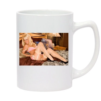 Sara Jean Underwood 14oz White Statesman Mug