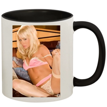 Sara Jean Underwood 11oz Colored Inner & Handle Mug