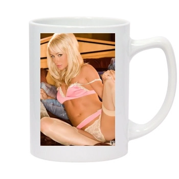 Sara Jean Underwood 14oz White Statesman Mug