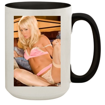 Sara Jean Underwood 15oz Colored Inner & Handle Mug