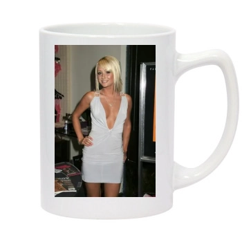 Sara Jean Underwood 14oz White Statesman Mug