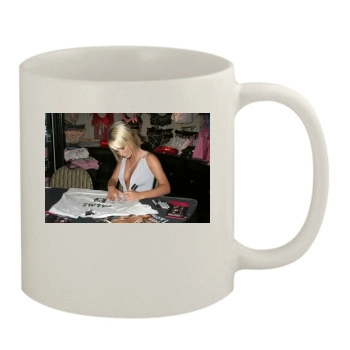 Sara Jean Underwood 11oz White Mug