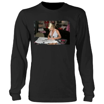 Sara Jean Underwood Men's Heavy Long Sleeve TShirt