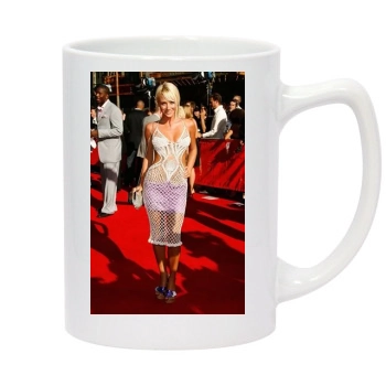 Sara Jean Underwood 14oz White Statesman Mug