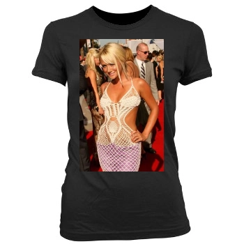 Sara Jean Underwood Women's Junior Cut Crewneck T-Shirt