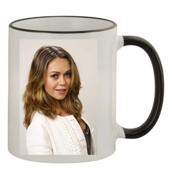 Alexis Dziena 11oz Colored Rim & Handle Mug