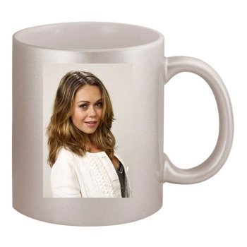 Alexis Dziena 11oz Metallic Silver Mug