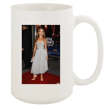 Alexis Dziena 15oz White Mug