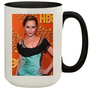 Alexis Dziena 15oz Colored Inner & Handle Mug