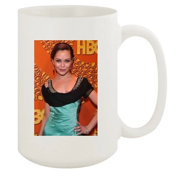 Alexis Dziena 15oz White Mug