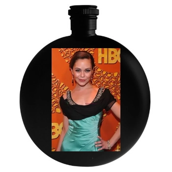 Alexis Dziena Round Flask