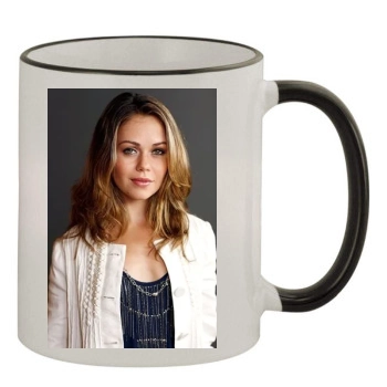 Alexis Dziena 11oz Colored Rim & Handle Mug