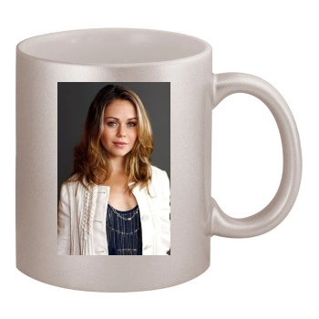 Alexis Dziena 11oz Metallic Silver Mug