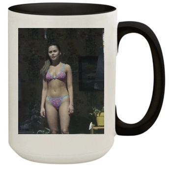 Alexis Dziena 15oz Colored Inner & Handle Mug