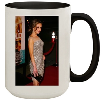 Alexis Dziena 15oz Colored Inner & Handle Mug