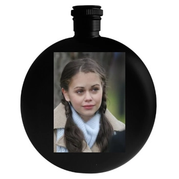 Alexis Dziena Round Flask