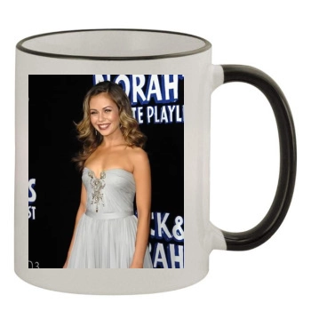 Alexis Dziena 11oz Colored Rim & Handle Mug