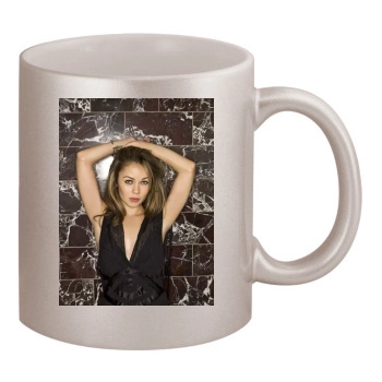 Alexis Dziena 11oz Metallic Silver Mug