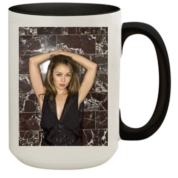 Alexis Dziena 15oz Colored Inner & Handle Mug