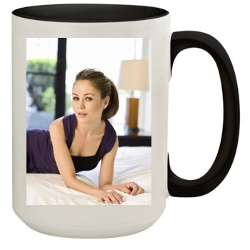 Alexis Dziena 15oz Colored Inner & Handle Mug