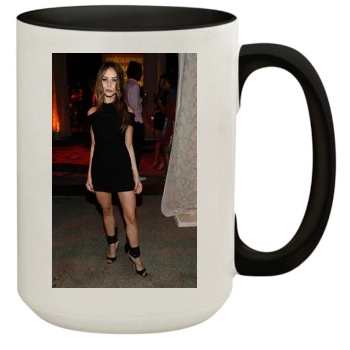 Alexis Dziena 15oz Colored Inner & Handle Mug