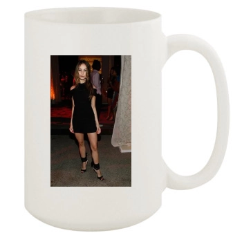 Alexis Dziena 15oz White Mug