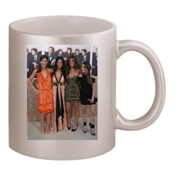 Alexis Dziena 11oz Metallic Silver Mug