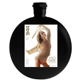 Alexis Dziena Round Flask