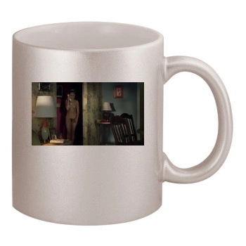 Alexis Dziena 11oz Metallic Silver Mug