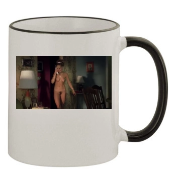 Alexis Dziena 11oz Colored Rim & Handle Mug