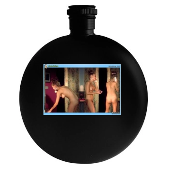 Alexis Dziena Round Flask