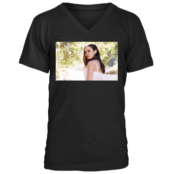 Alexis Dziena Men's V-Neck T-Shirt