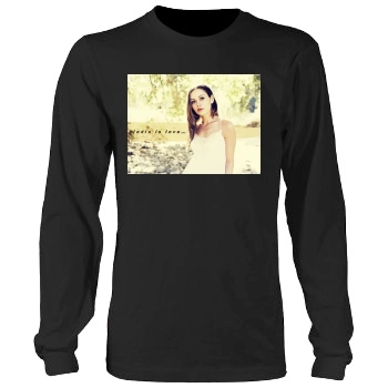 Alexis Dziena Men's Heavy Long Sleeve TShirt