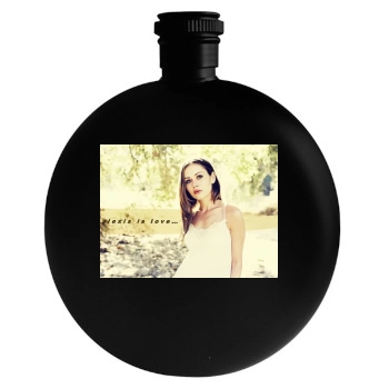 Alexis Dziena Round Flask