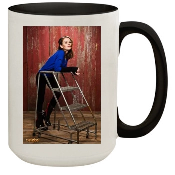 Alexis Dziena 15oz Colored Inner & Handle Mug